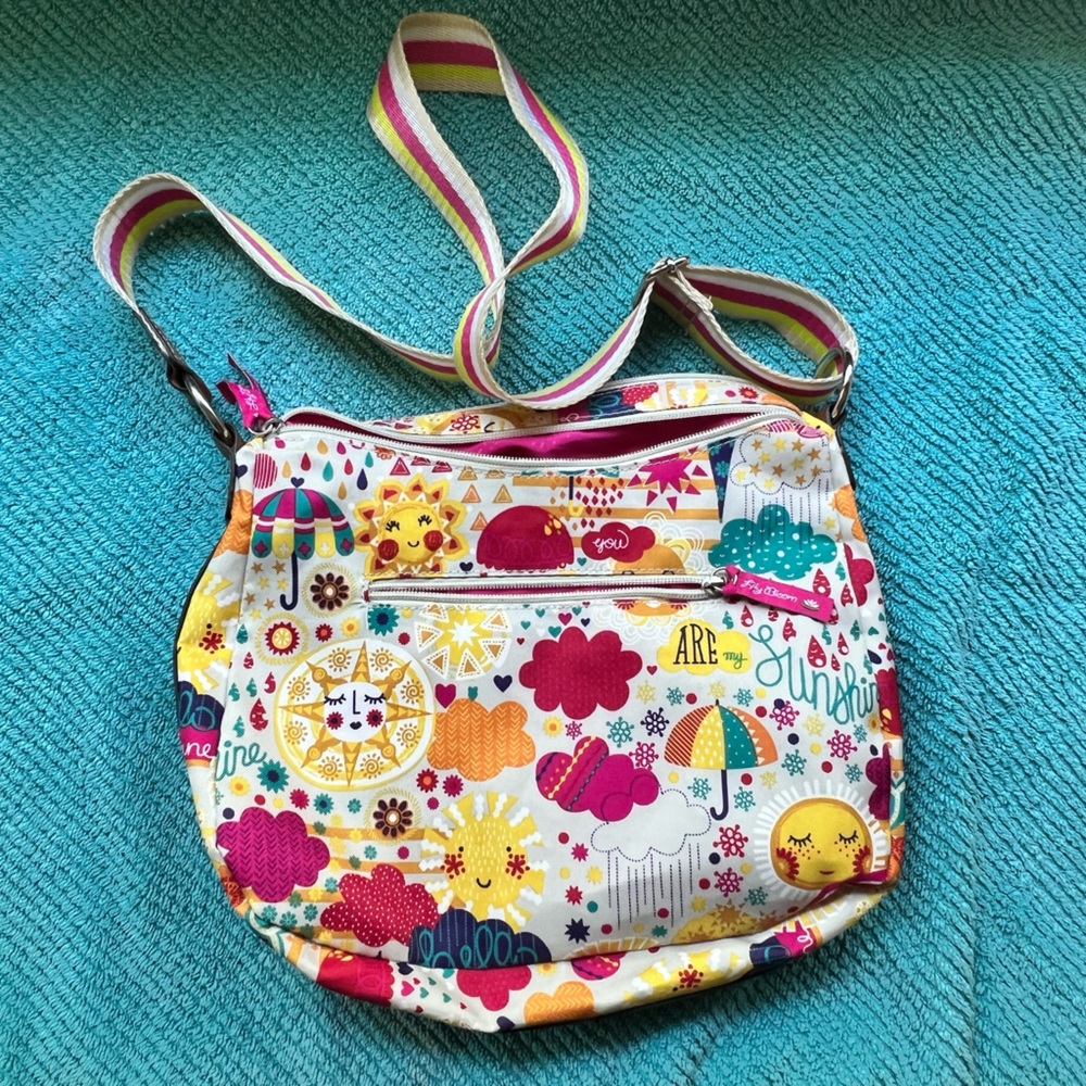 Lily Bloom You Are My Sunshine crossbody